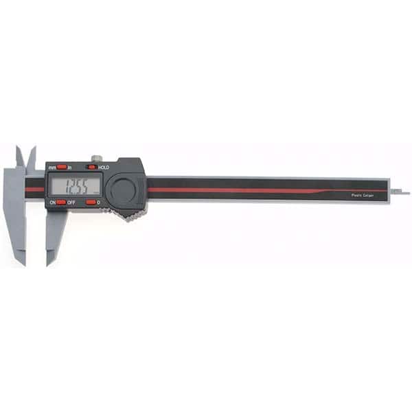 Value Collection - 0 to 150mm Range, 0.01mm Resolution, Electronic Caliper - Eagle Tool & Supply