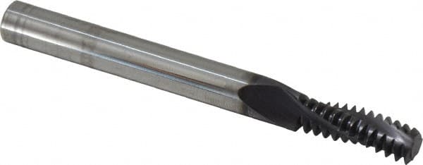 Allied Machine and Engineering - 5/16-18 Internal 3-Flute Solid Carbide Helical Flute Thread Mill - Eagle Tool & Supply