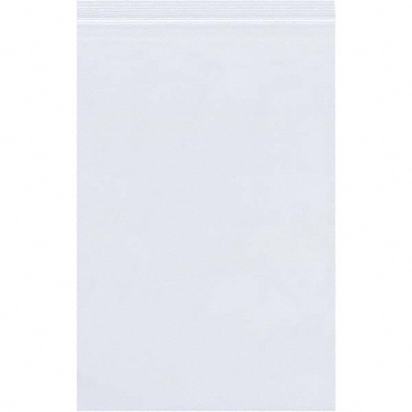 Value Collection - Pack of (500), 8 x 30" 2 mil Reclosable Poly Bags - Eagle Tool & Supply