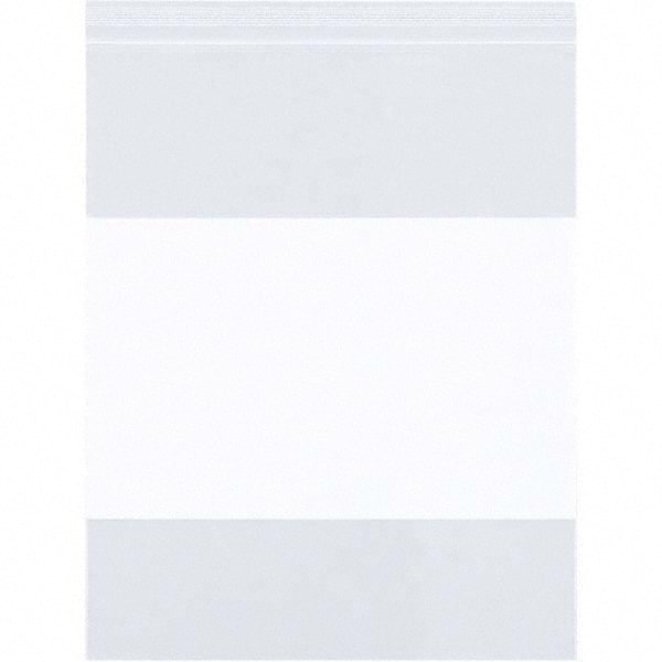 Value Collection - Pack of (1000), 4 x 10" 4 mil Reclosable Poly Bags - Eagle Tool & Supply
