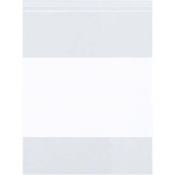 Value Collection - Pack of (1000), 8 x 12" 4 mil Reclosable Poly Bags - Eagle Tool & Supply