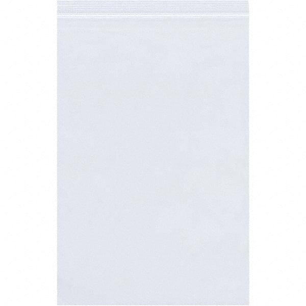 Value Collection - Pack of (1000), 4 x 20" 4 mil Reclosable Poly Bags - Eagle Tool & Supply
