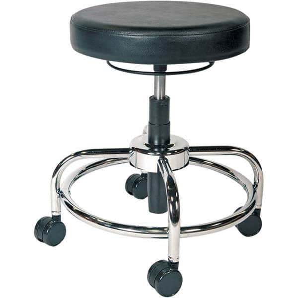 ALERA - Swivel & Adjustable Stools Type: Adjustable Height Stool Base Type: Metal - Eagle Tool & Supply
