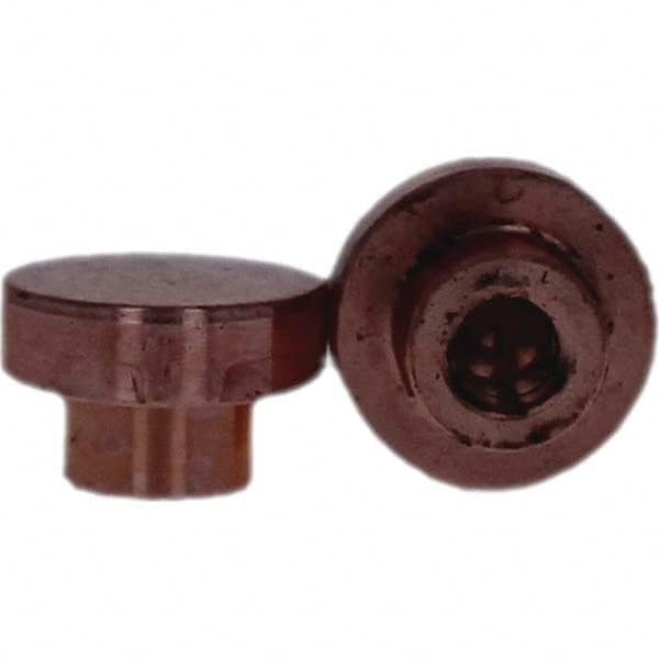 Tuffaloy - Spot Welder Tips For Use With: Socket Or Paddle Type Holder Type: Socket Tip F Nose (Radius) - Eagle Tool & Supply