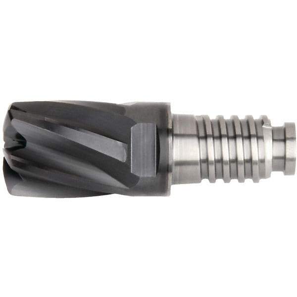 Kennametal - Corner Radius & Corner Chamfer End Mill Heads Mill Diameter (Inch): 1/2 Mill Diameter (Decimal Inch): 0.5000 - Eagle Tool & Supply