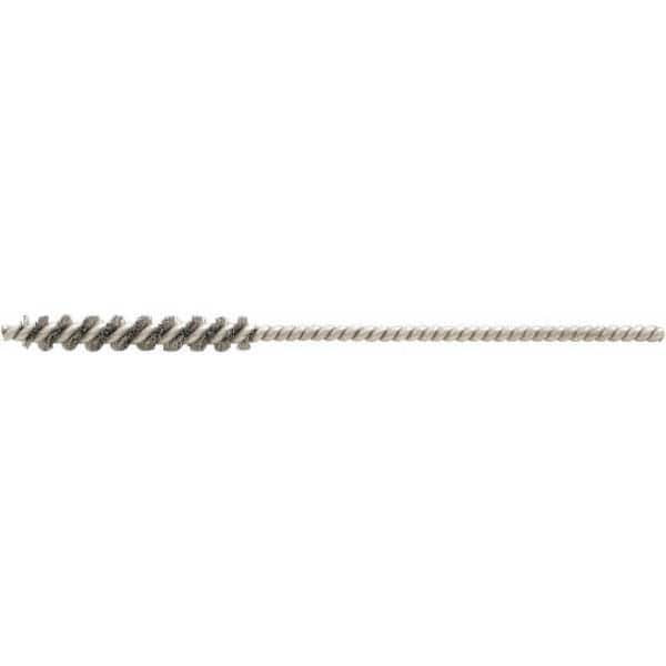 Brush Research Mfg. - 0.109" Diam Helical Stainless Steel Tube Brush - Eagle Tool & Supply