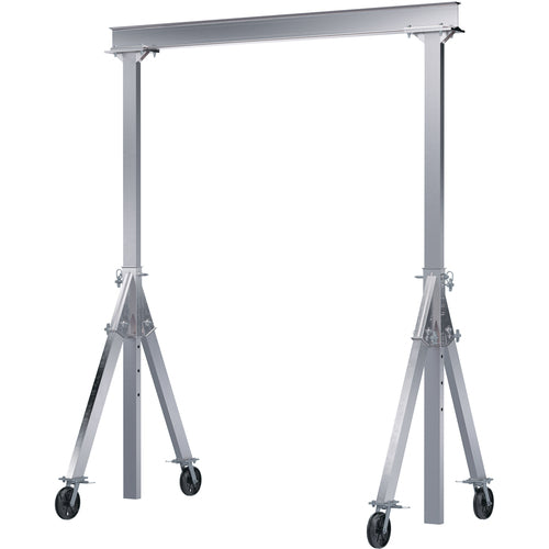 Adjustable Aluminum Gantry Crane 2K 10 × 8 VG Casters