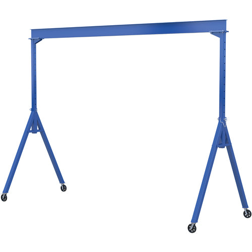 Adjustable Height Steel Gantry Crane 4K 10 × 14 VG Casters