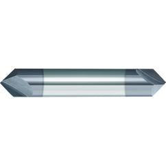 5997T 3/8 60D 2FL DE CHAMFER MILL - Eagle Tool & Supply