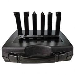 7 Piece Set 5/16 Shank Turning Tools and 1/4 Shank Boring Bar - Eagle Tool & Supply