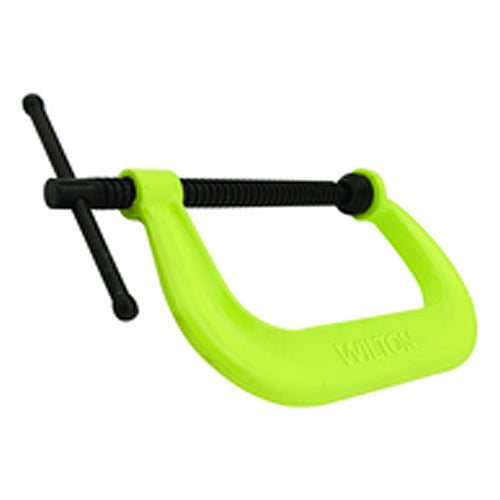 402SF Series Hi-Vis C-Clamp–2 1/4″ Throat Depth–2 1/8″ Maximum Opening - Eagle Tool & Supply
