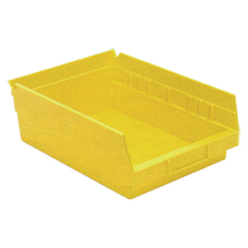 8 3/8″ × 11 5/8″ × 4″ - Yellow Economy Shelf Bin - Eagle Tool & Supply