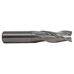 1/2 TuffCut Std. Length Center Cutting 3 Fl End Mill TiCN Coated - Eagle Tool & Supply