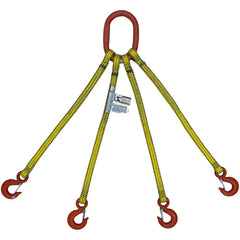 Bridle, Type 10 Web Sling: 8' Long, 1" Wide, Polyester