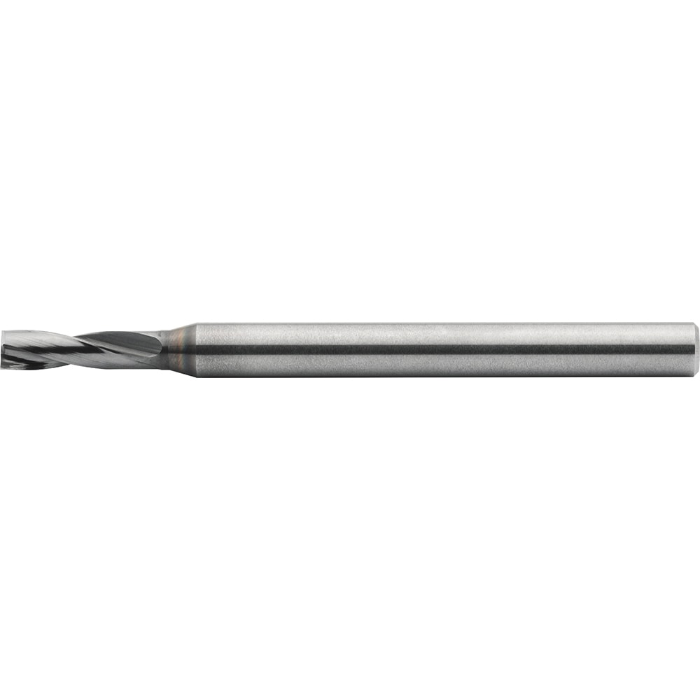 Micro Drill Bit: 2.50 mm Dia, (0.0984"), 180 deg, Solid Carbide