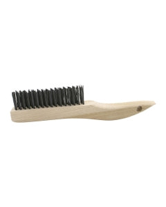 1.187″ × 1 1/8″ × 10 1/4″, Carbon Steel Bristle, Shoe Handle Hand Scratch Brushes