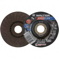WALTER Surface Technologies - Depressed-Center Wheels Wheel Diameter (Inch): 6 Wheel Thickness (Inch): 3/64 - Eagle Tool & Supply