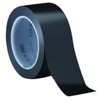 List 471 2" x 36 yds Vinyl Tape - Black - Eagle Tool & Supply