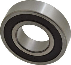 Value Collection - 1-1/4" Bore Diam, 2-9/16" OD, Double Seal Semi Ground Extra Light Radial Ball Bearing - 11/16" Wide, 1 Row, Round Bore, 2,616 Lb Static Capacity, 4,386 Lb Dynamic Capacity - Eagle Tool & Supply