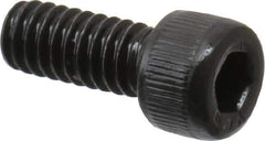 Value Collection - #5-40 UNC Hex Socket Drive, Socket Cap Screw - Alloy Steel, Black Oxide Finish, Fully Threaded, 5/16" Length Under Head - Eagle Tool & Supply