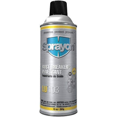 Sprayon - 10 oz Aerosol Penetrant - Light Amber, -20°F to 550°F, Food Grade - Eagle Tool & Supply