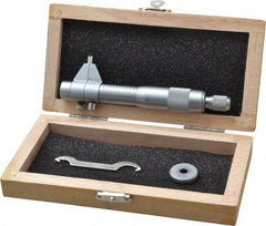 Value Collection - 0.2 to 1.2", Mechanical Inside Micrometer - 0.001" Graduation, 0.001" Accuracy, Ratchet Stop Thimble - Eagle Tool & Supply