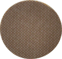 3M - 1-1/2" Diam, 800 Grit, Diamond Hook & Loop Disc - Super Fine Grade, Coated, Cloth Backing, Series 6002J - Eagle Tool & Supply