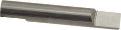 Accupro - 1/2 Inch Diameter, 3 Inch Overall Length, 5/8 Inch Split Length, Solid Carbide, Squared Split End Carbide Blank - Double End - Eagle Tool & Supply