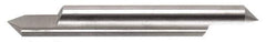 Accupro - 1/2 Inch Diameter, 3 Inch Overall Length, 5/8 Inch Split Length, Solid Carbide, Conical Point Split End Carbide Blank - Single End, 30° Point - Eagle Tool & Supply
