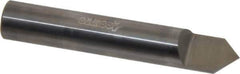 Accupro - 1/2 Inch Diameter, 3 Inch Overall Length, 5/8 Inch Split Length, Solid Carbide, Conical Point Split End Carbide Blank - Single End, 90° Point - Eagle Tool & Supply