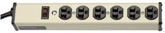 Wiremold - 4 Outlets, 120 Volts, 20 Amps, 15' Cord, Power Outlet Strip - Free Hanging Mount, 5-20 NEMA Configuration, 10-3/4" Strip, cULus Listed - Eagle Tool & Supply