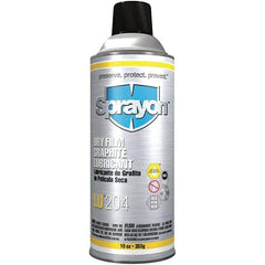 Sprayon - 10 oz Aerosol Dry Graphite Penetrant/Lubricant - Black, -40°F to 850°F, Food Grade - Eagle Tool & Supply