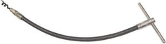 Made in USA - 7-1/4" OAL Flexible Shaft - 1/4" Cork Diam, 5/32" Shaft Diam, For 1/4 to 5/16" Packing Size - Eagle Tool & Supply
