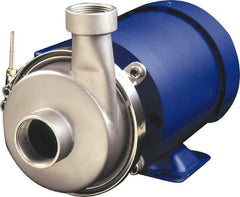 Finish Thompson - TEFC Motor, 5 HP, 102 Shut Off Feet, 316 Stainless Steel, Magnetic Drive Pump - 3 Phase, 2 Inch Inlet, 102 Max Head psi, Viton Seal - Eagle Tool & Supply