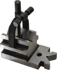 Value Collection - 1-5/16" Max Capacity, 90° Angle, Steel V-Block - 3-19/32" Long x 1-7/8" Wide x 1-7/8" High, Sold as Individual - Eagle Tool & Supply