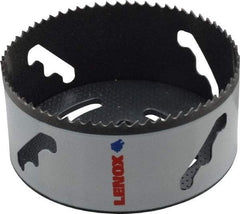 Lenox - 4-1/2" Diam, 1-1/2" Cutting Depth, Hole Saw - Bi-Metal Saw, Toothed Edge - Eagle Tool & Supply