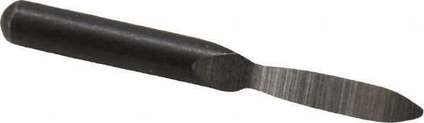Shaviv - Bi-Directional Hand Deburring Triangular Scraper Tool - U Blade Holder, High Speed Steel Blade - Eagle Tool & Supply