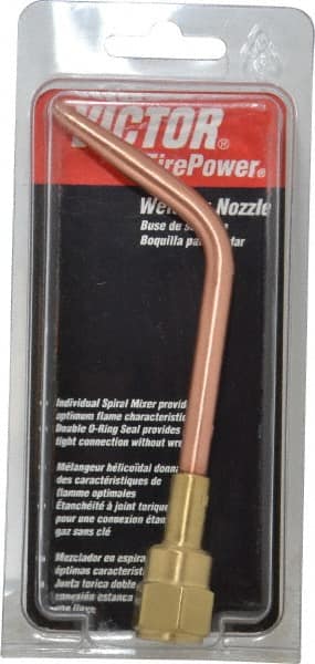 Victor - #1 Tip, 3/32 Inch Welding, All Gases, Welding Nozzle - Eagle Tool & Supply