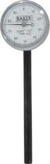 Value Collection - 0.1 Inch Range, 0.001 Inch Dial Graduation, Dial Test Indicator - White Dial, 0-100 Dial Reading - Eagle Tool & Supply