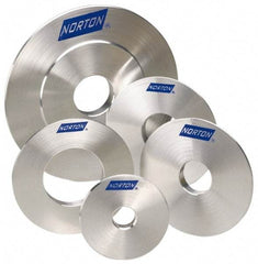Norton - Reducing Bushing for Convolute Deburring Wheels - Compatible with 16" Diam x 10" Hole Deburring Wheels, Reduces Brushings to 1-1/4" Arbor Size - Eagle Tool & Supply