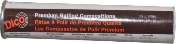 Dico - 1/4 Lb Tripoli Compound - Brown, Use on Base Metals & Plastic - Eagle Tool & Supply