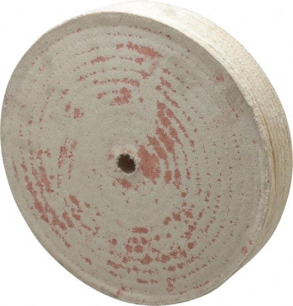 Divine Brothers - 10" Diam x 2" Thick Unmounted Buffing Wheel - Polishing Wheel, 3/4" Arbor Hole - Eagle Tool & Supply