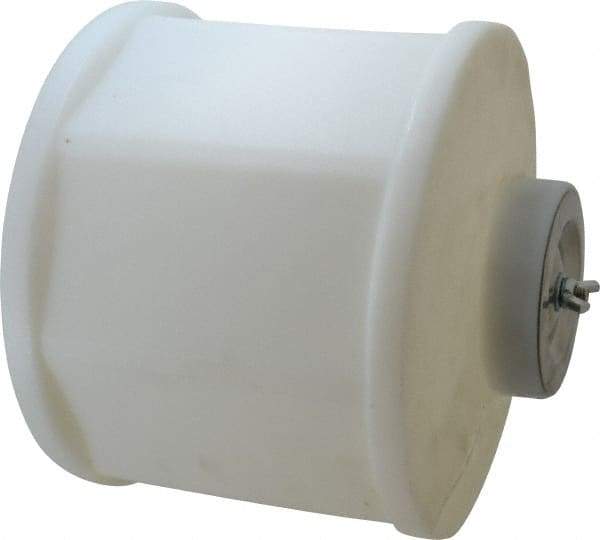 Made in USA - 10-1/2" Overall Height, 10-3/4" OD Rotary Tumbler Barrel - 2-1/2 Gal Capacity - Eagle Tool & Supply
