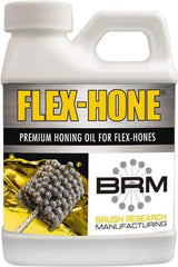Brush Research Mfg. - 1/2 Pt Buffing & Polishing Compound - Amber, Use on Metal - Eagle Tool & Supply