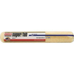 Wooster Brush - 1/2" Nap, 18" Wide Paint Roller - Semi-Rough Texture, Synthetic Knit - Eagle Tool & Supply