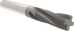Allied Machine and Engineering - 1-8 UN, 0.6201" Cutting Diam, 4 Flute, Solid Carbide Helical Flute Thread Mill - Internal/External Thread, 35mm LOC, 93mm OAL, 16mm Shank Diam - Eagle Tool & Supply
