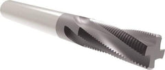 Allied Machine and Engineering - #5-44 UN, 0.095" Cutting Diam, 3 Flute, Solid Carbide Helical Flute Thread Mill - Internal/External Thread, 0.228" LOC, 2" OAL, 1/8" Shank Diam - Eagle Tool & Supply