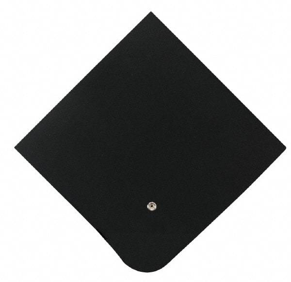 Wearwell - 75 Ft. Long x 3 Ft. Wide x 9/16 Inch Thick, Rubber Smooth Surface Pattern, Electrically Conductive Antistatic Matting - 1 x 104 Ohm Surface to Surface, 8 x 105 Ohm Surface to Ground Resistivity, Black - Eagle Tool & Supply