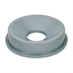 Rubbermaid - Round Lid for Use with 32 Gal Round Trash Cans - Gray, Polyethylene, For 2632 Brute Trash Cans - Eagle Tool & Supply