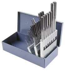 Alvord Polk - 1/16" to 1/4", Chucking Reamer Set - Straight Flute, Right Hand Cut, 13 Pieces - Eagle Tool & Supply